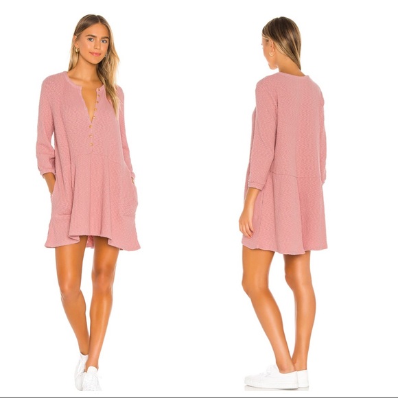Free People Dresses & Skirts - Free People Beach Blossom Button Up Mini Dress XS